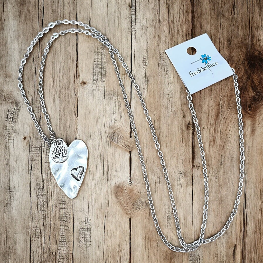 Heart Tree Necklace - A Symbol of Love and Nature