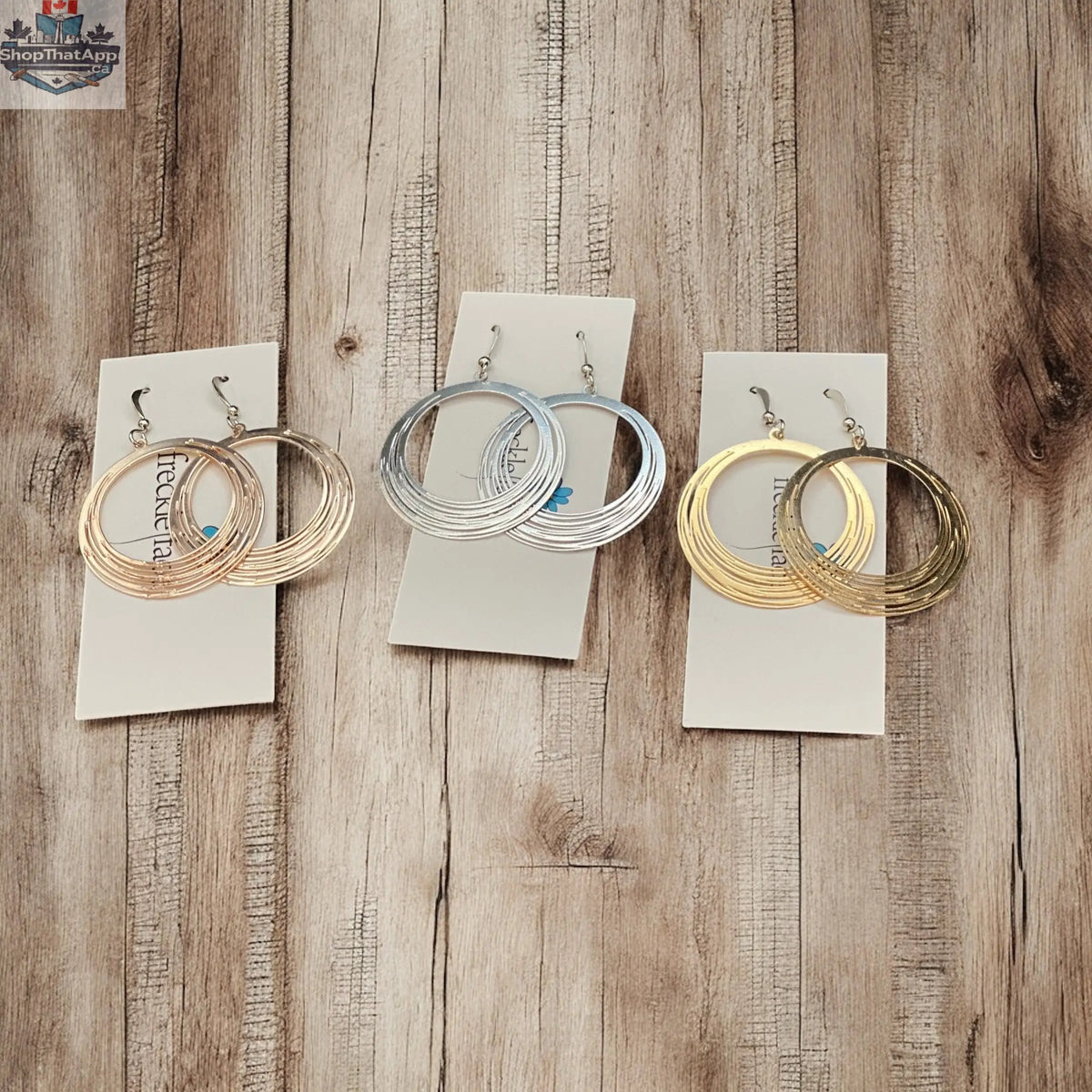 Lightweight Circle Earrings for Effortless Style - Shopthatapp.ca