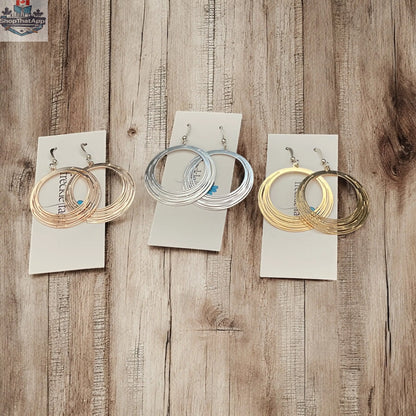 Lightweight Circle Earrings for Effortless Style - Shopthatapp.ca