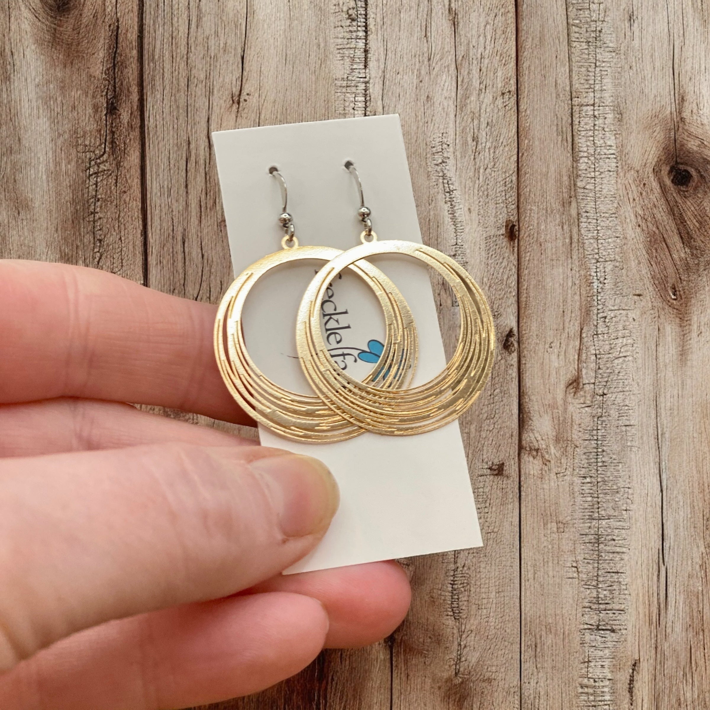 Lightweight Circle Earrings for Effortless Style