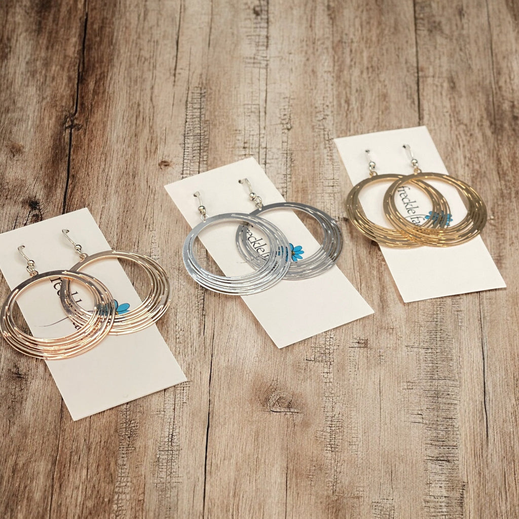 Lightweight Circle Earrings for Effortless Style