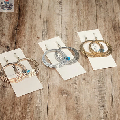 Lightweight Circle Earrings for Effortless Style - Shopthatapp.ca