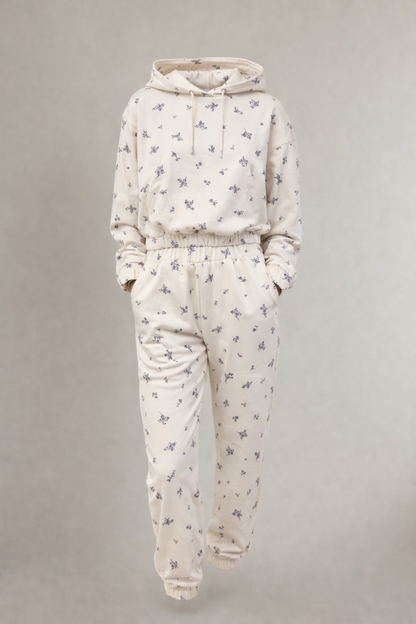 Posie Luxeflow Floral Leisure Set - Soft Everyday 2PC in Floral Design - Shopthatapp.ca