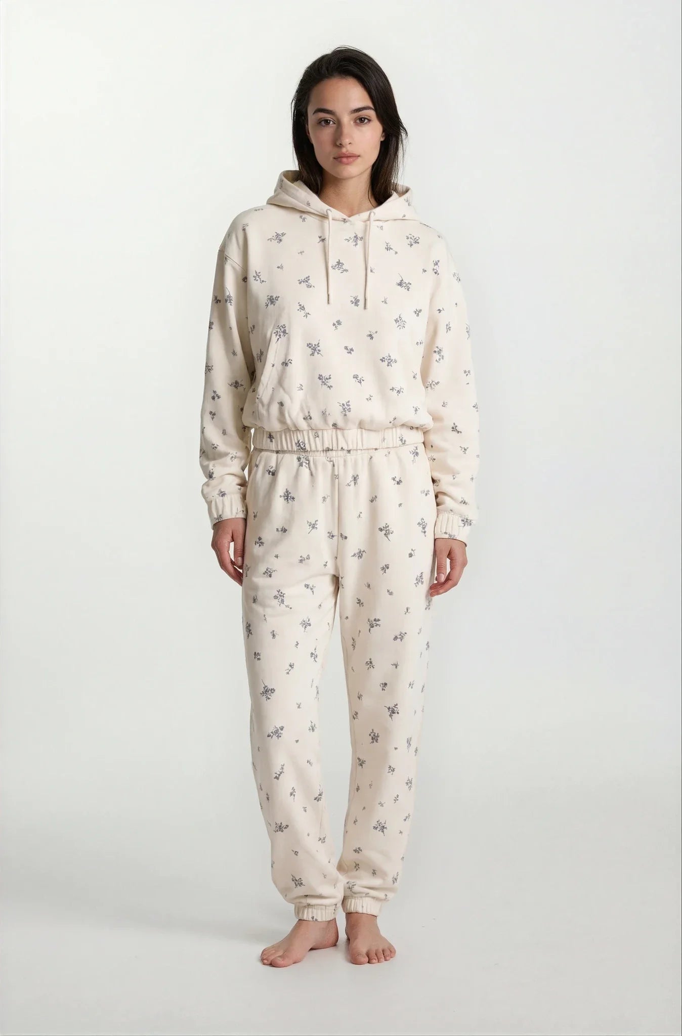 Posie Luxeflow Floral Leisure Set - Soft Everyday 2PC in Floral Design - Shopthatapp.ca