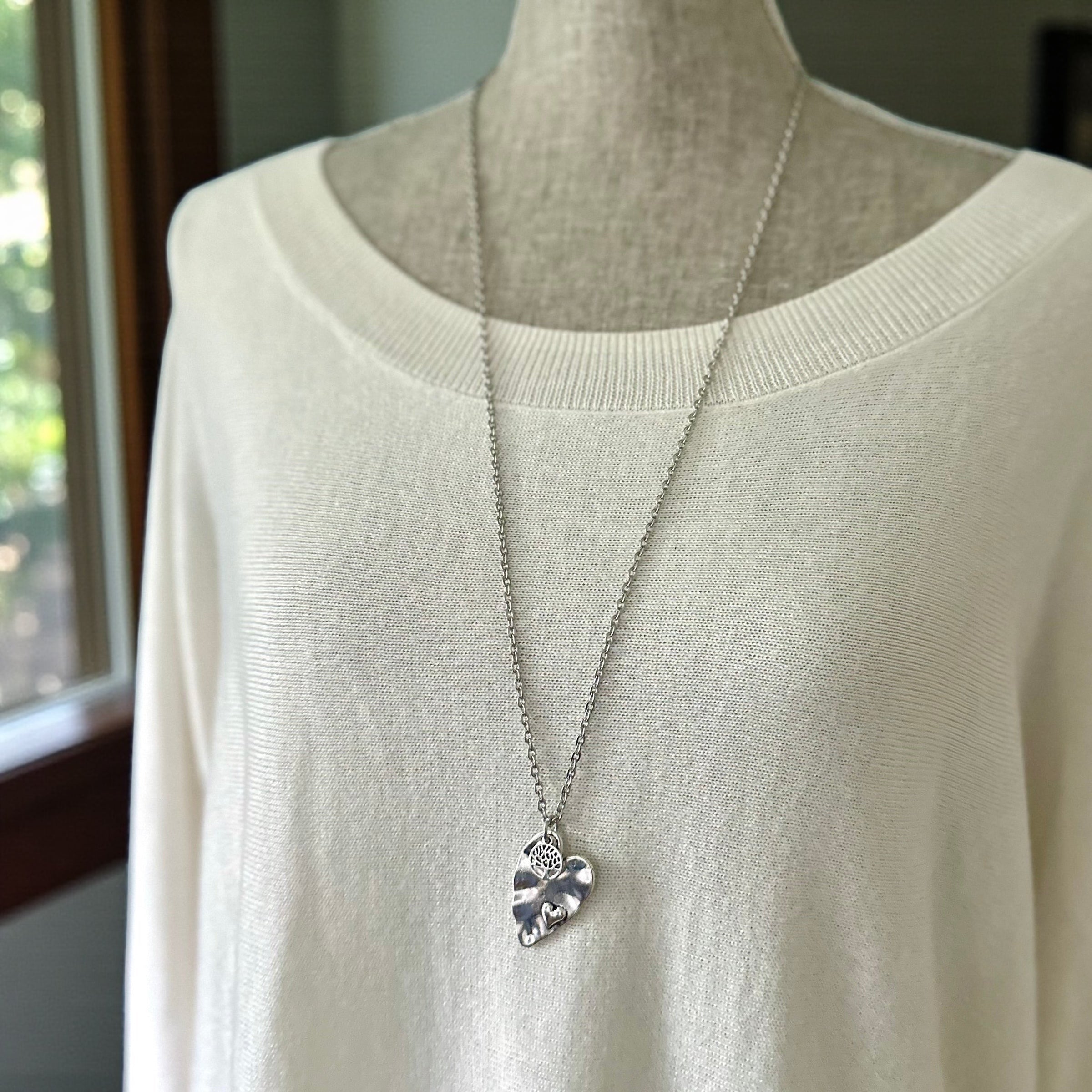 Heart Tree Necklace - A Symbol of Love and Nature