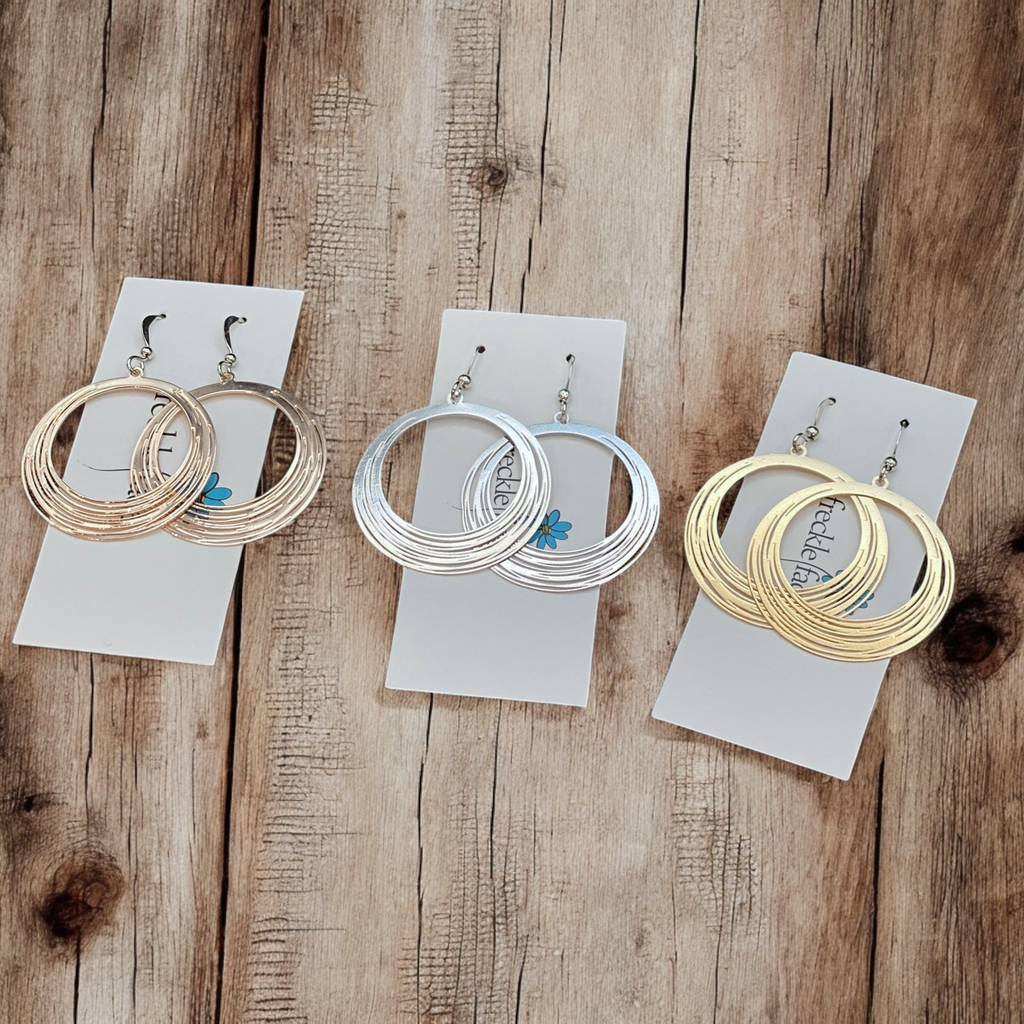 Lightweight Circle Earrings for Effortless Style