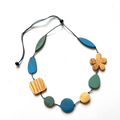 Mixed Shape Flower Necklace - Shopthatapp.ca