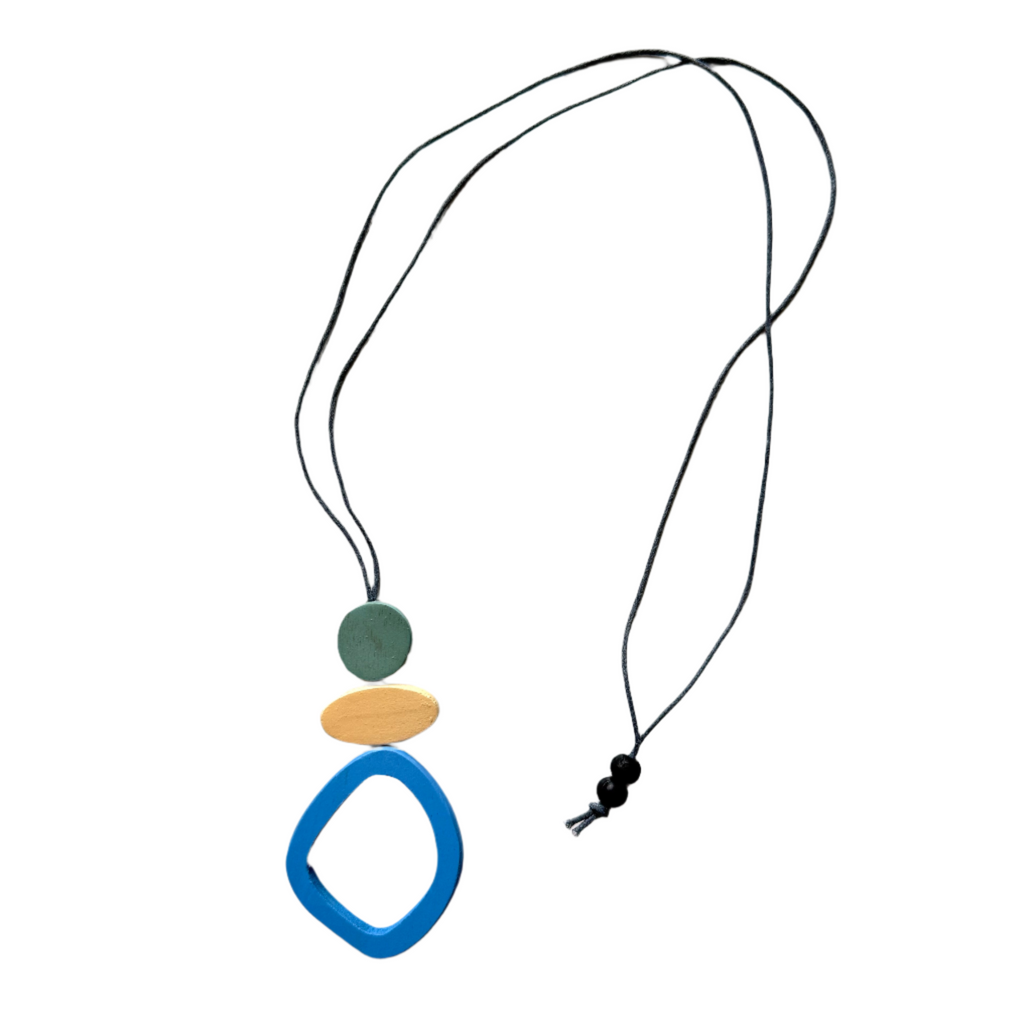 Small Wooden Hoop Pendant - Shopthatapp.ca