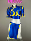 Super Hero Chun Li Spandex Cosplay Open Crotch Halloween Costume Bodysuit Sexy Lingerie - Shopthatapp.ca