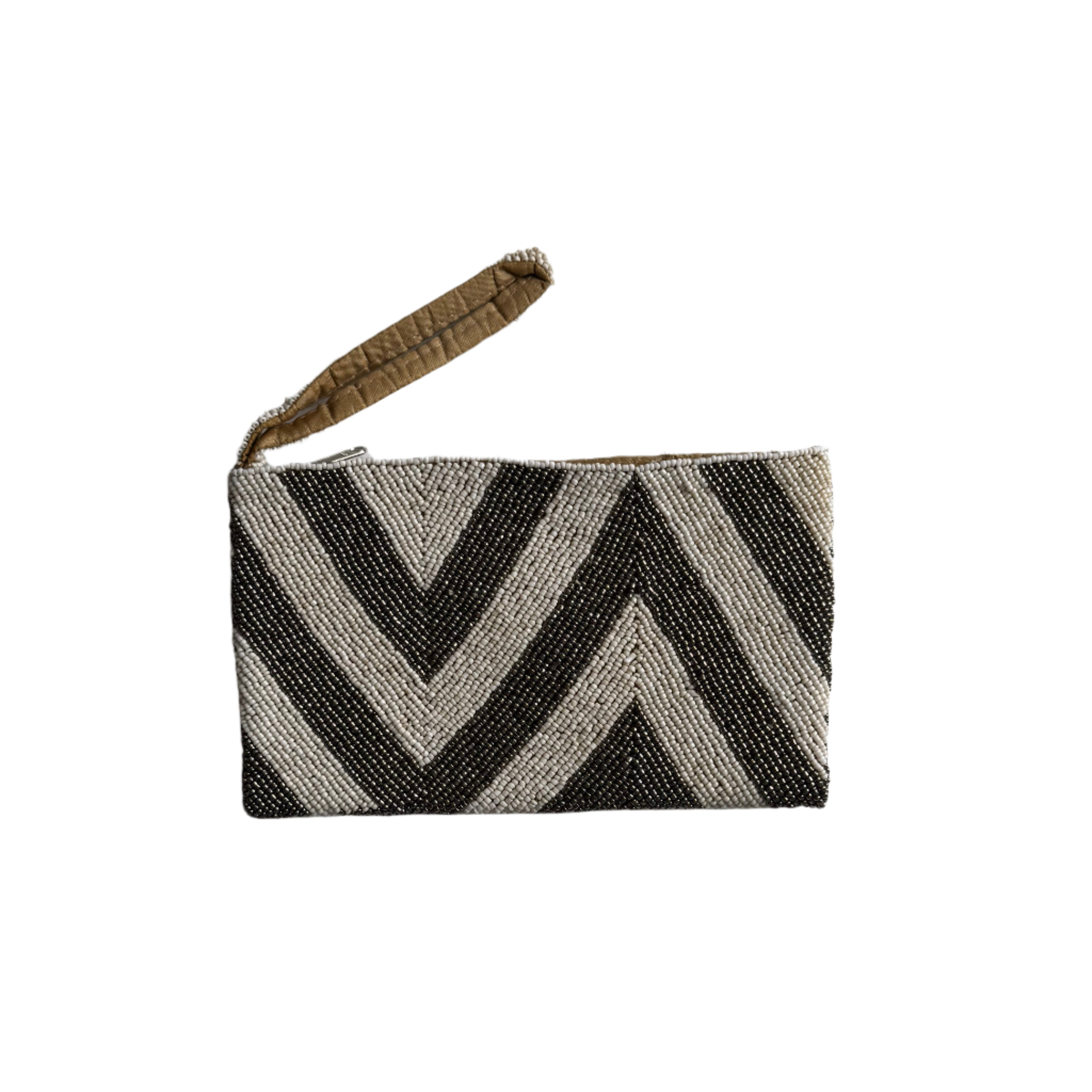 Beaded Zig Zag Clutch Purse - Shopthatapp.ca
