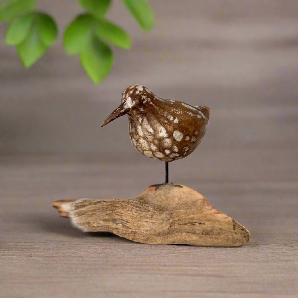 Driftwood Bird Decor - Natural - Shopthatapp.ca