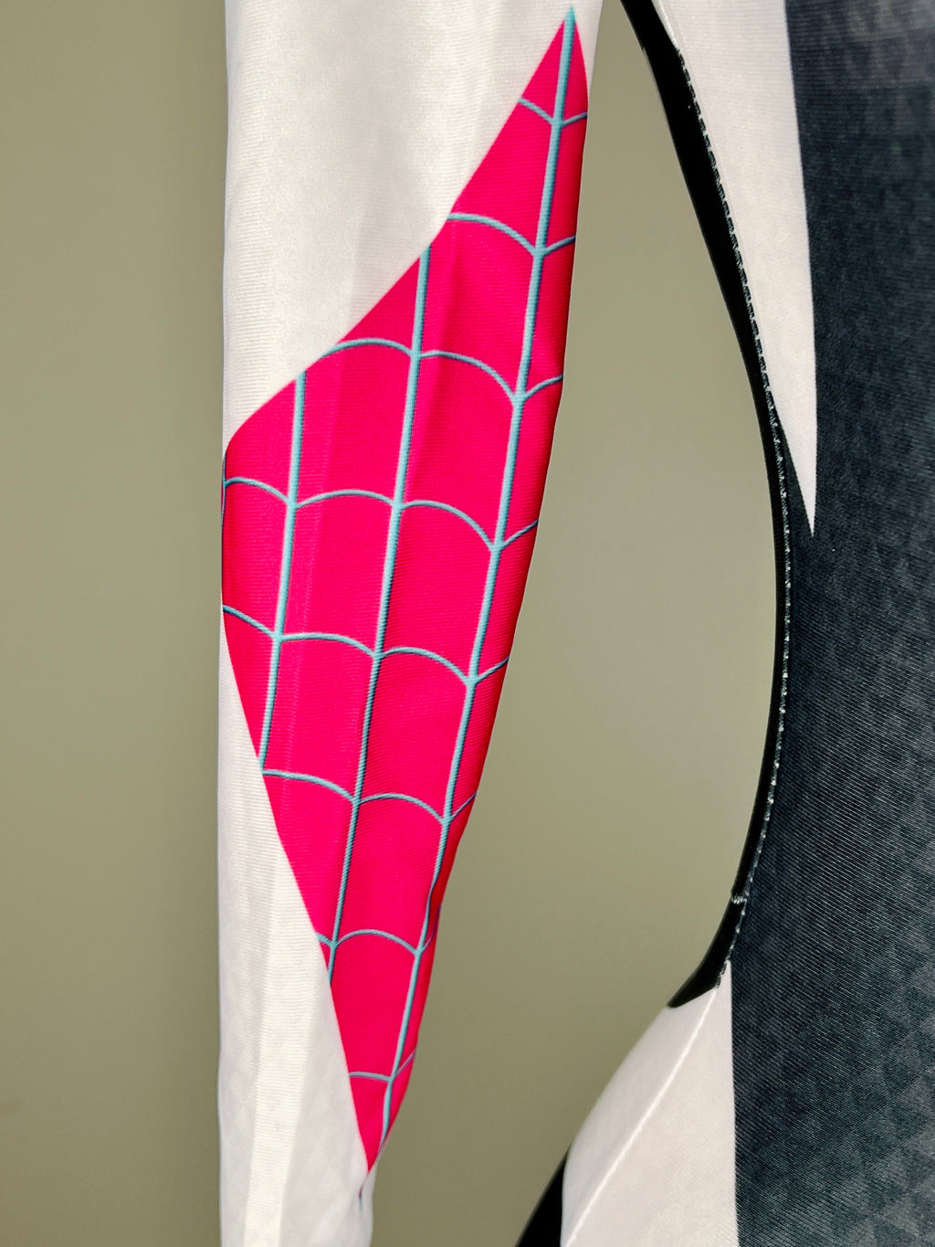 Super Hero Spider Gwen Cosplay Full Bodysuit Halloween Costume Zentai - Shopthatapp.ca