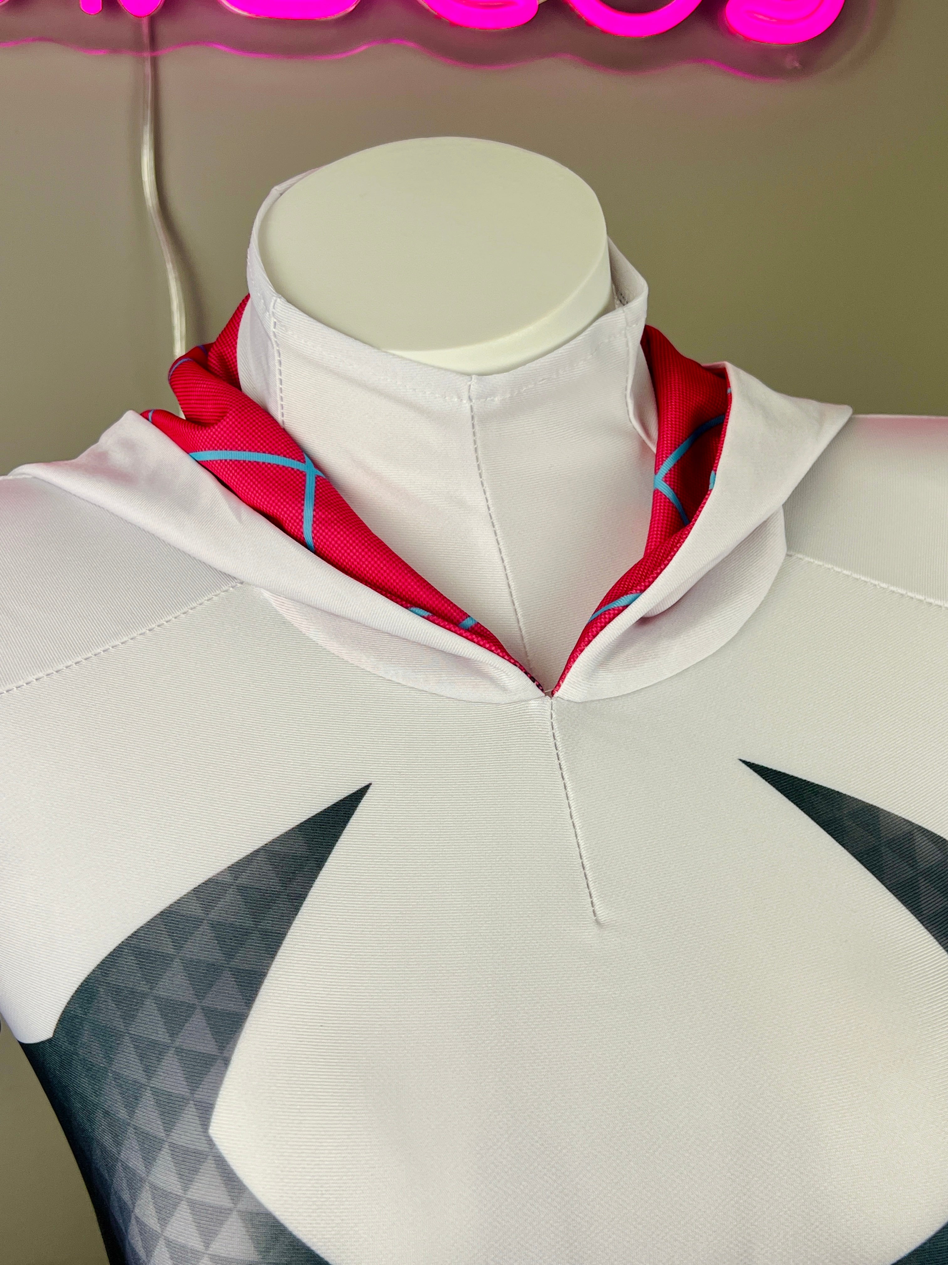 Super Hero Spider Gwen Cosplay Full Bodysuit Halloween Costume Zentai - Shopthatapp.ca