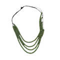 Multi Strand Bead Necklace - Perfect Accessory for Your Double Knit Popcorn Poncho - Shopthatapp.ca