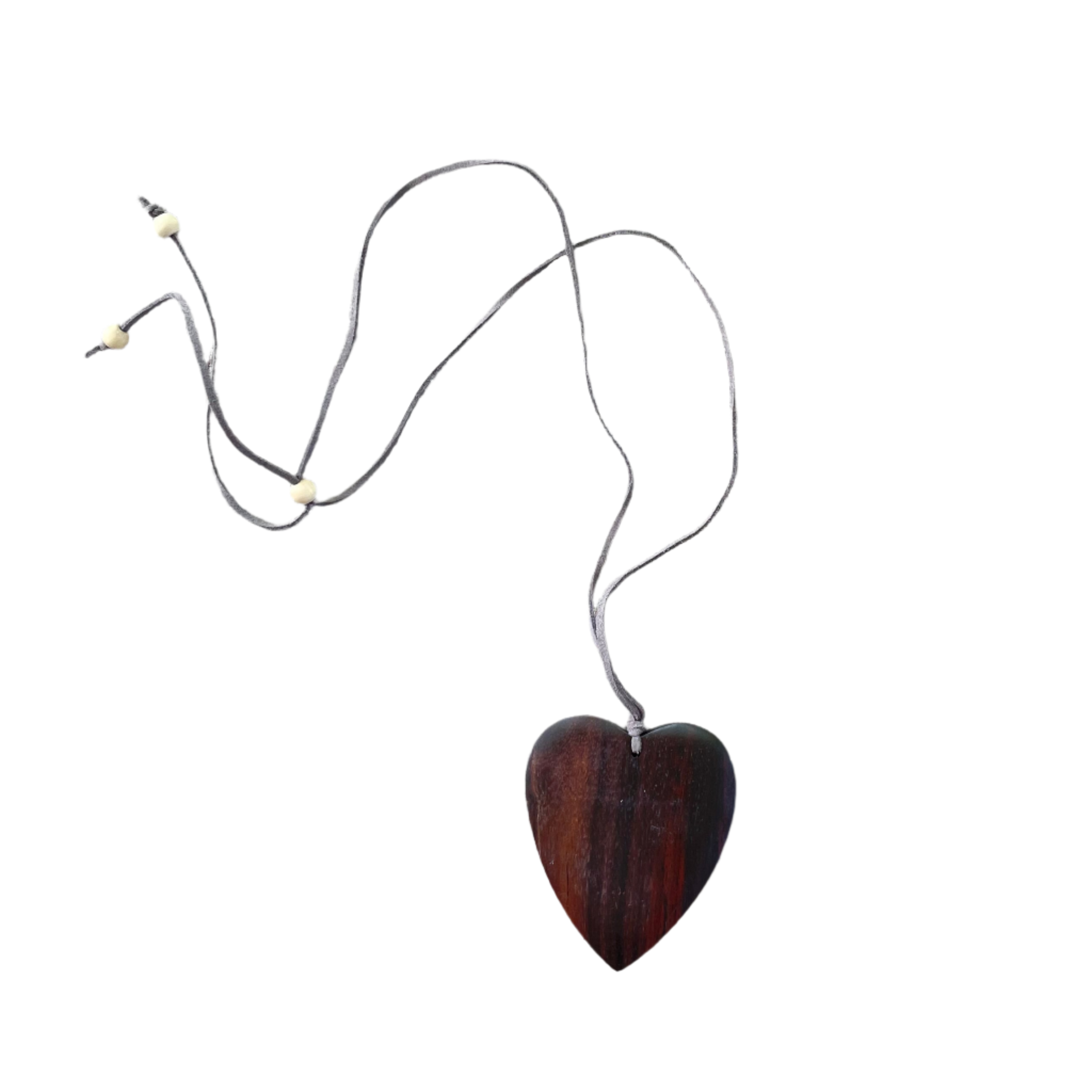 Simple Wooden Heart Necklace - Shopthatapp.ca