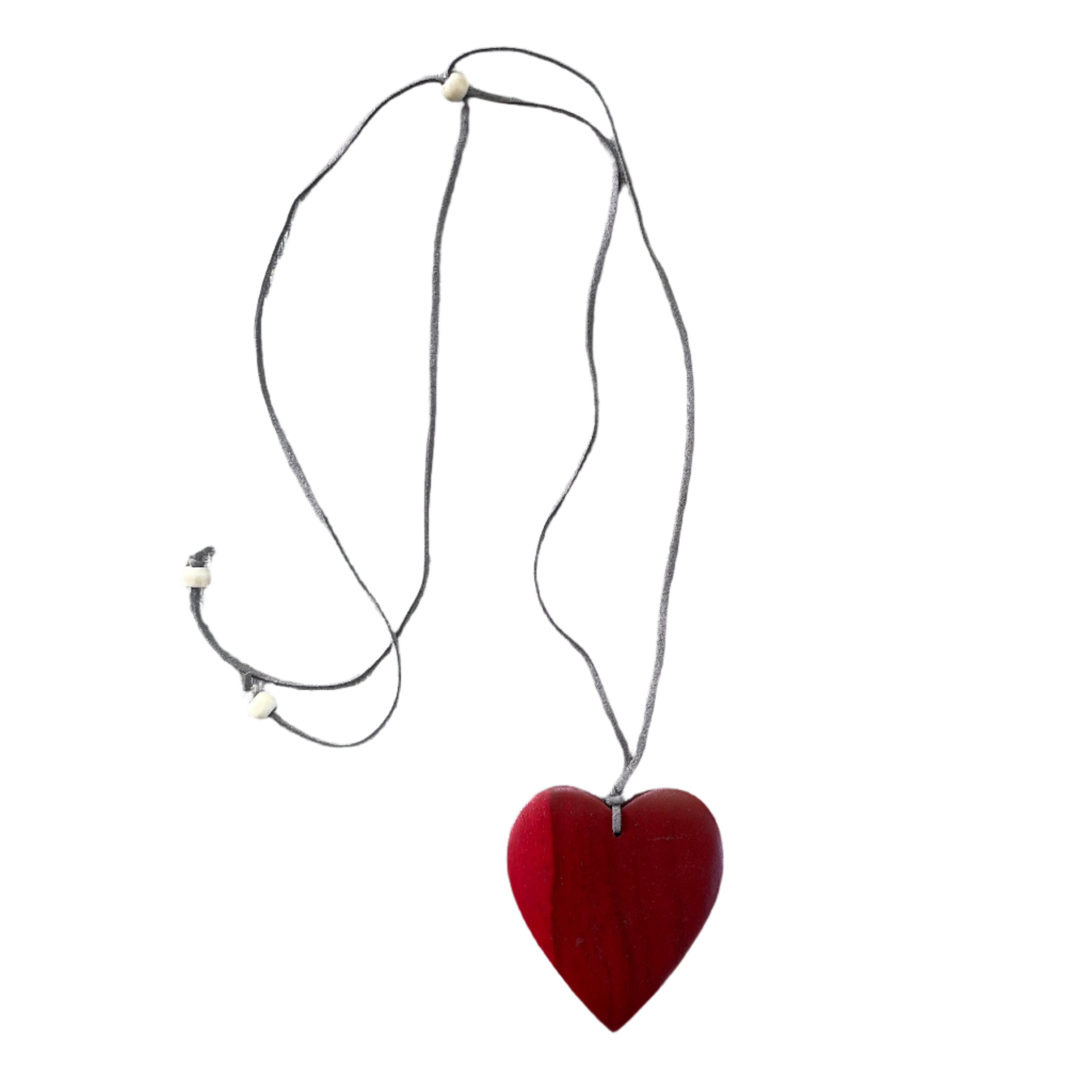 Simple Wooden Heart Necklace - Shopthatapp.ca