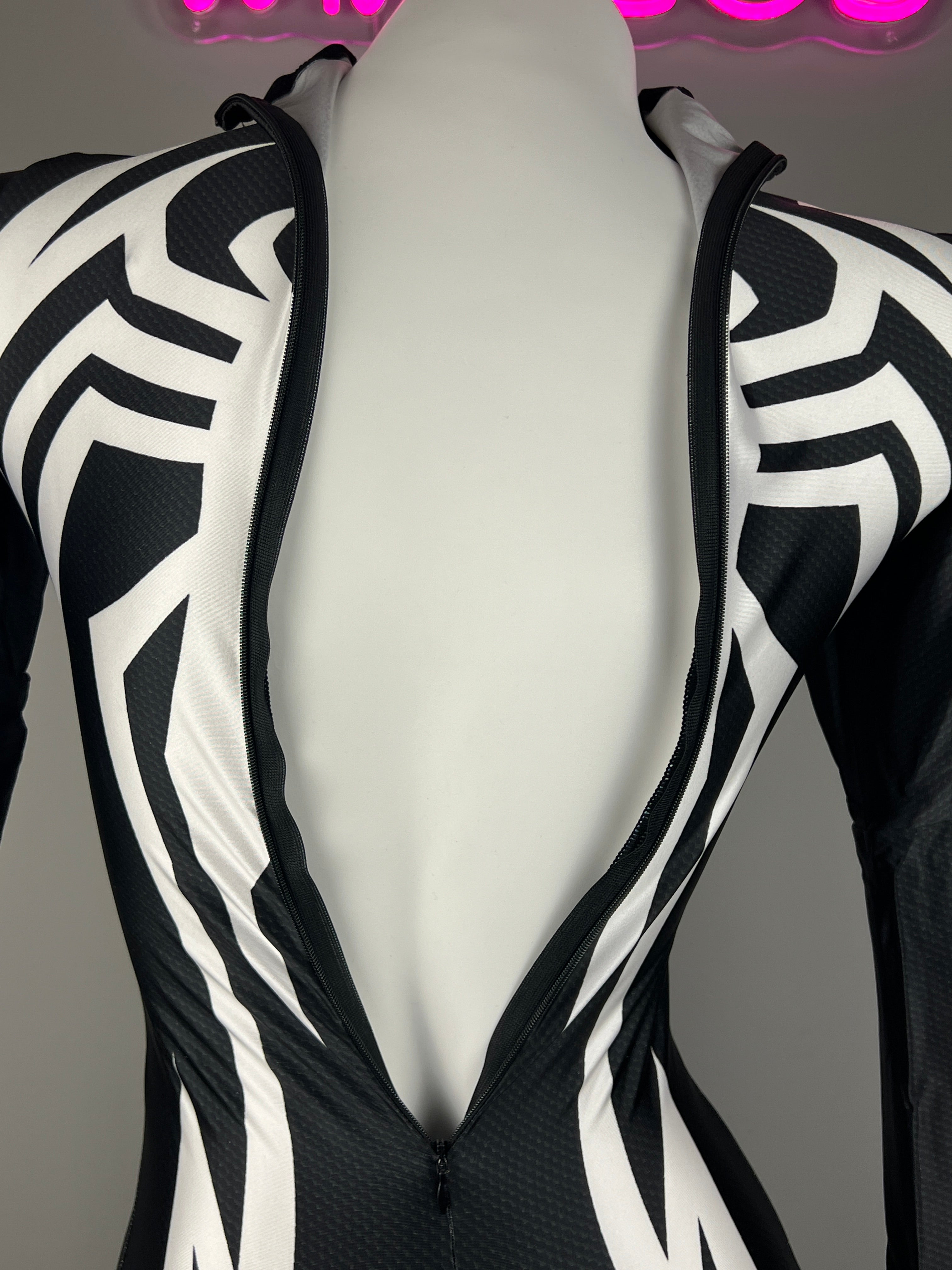 Woman Super Hero Spandex Cosplay Full Bodysuit Halloween Costume Zentai - Shopthatapp.ca