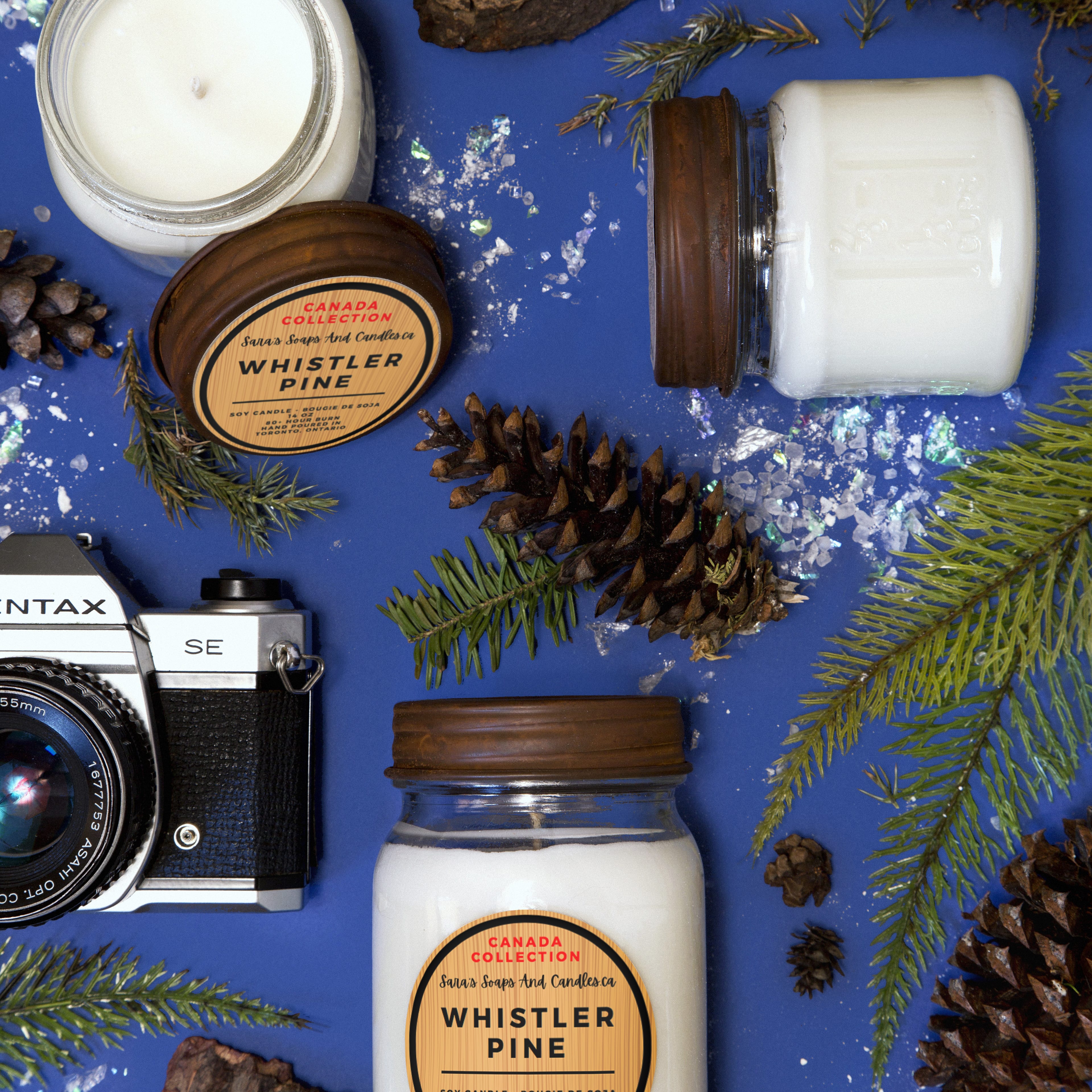 Whistler Pine Soy Candle - 14oz - Shopthatapp.ca