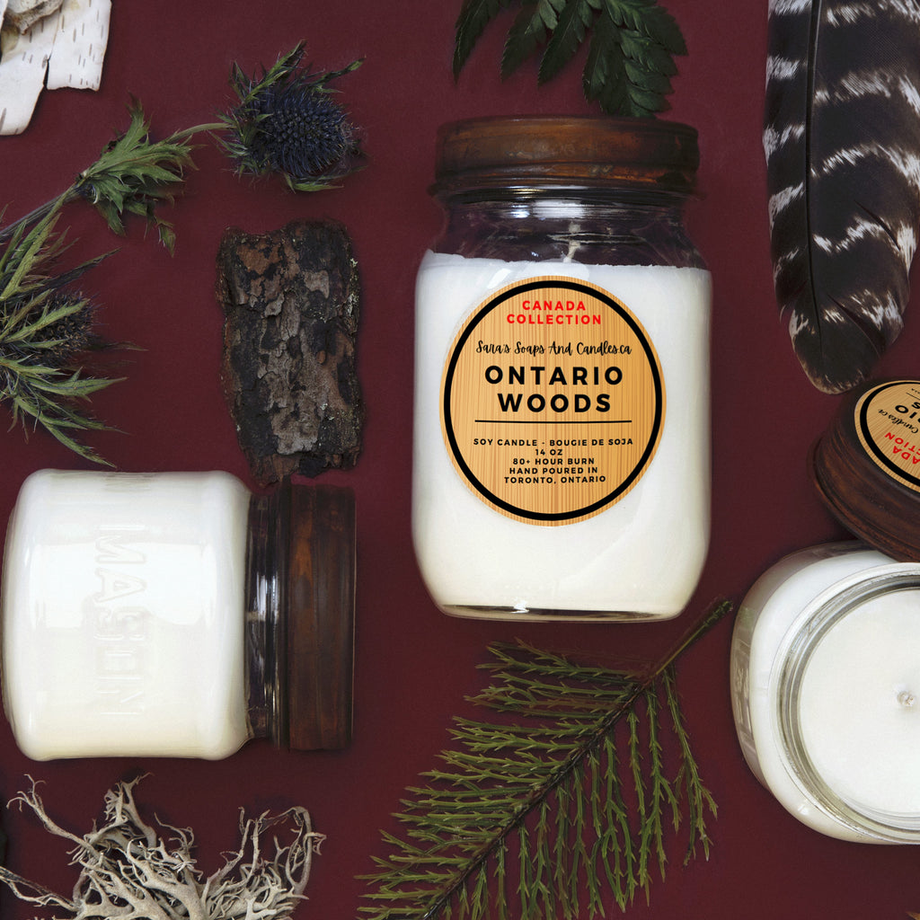 Ontario Woods Soy Candle - 14oz - Shopthatapp.ca