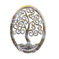 LARGE OVAL TREE CARVING - Shopthatapp.ca