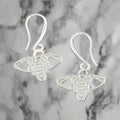 Elephant Charm Earrings In Silver Plate - Shopthatapp.ca