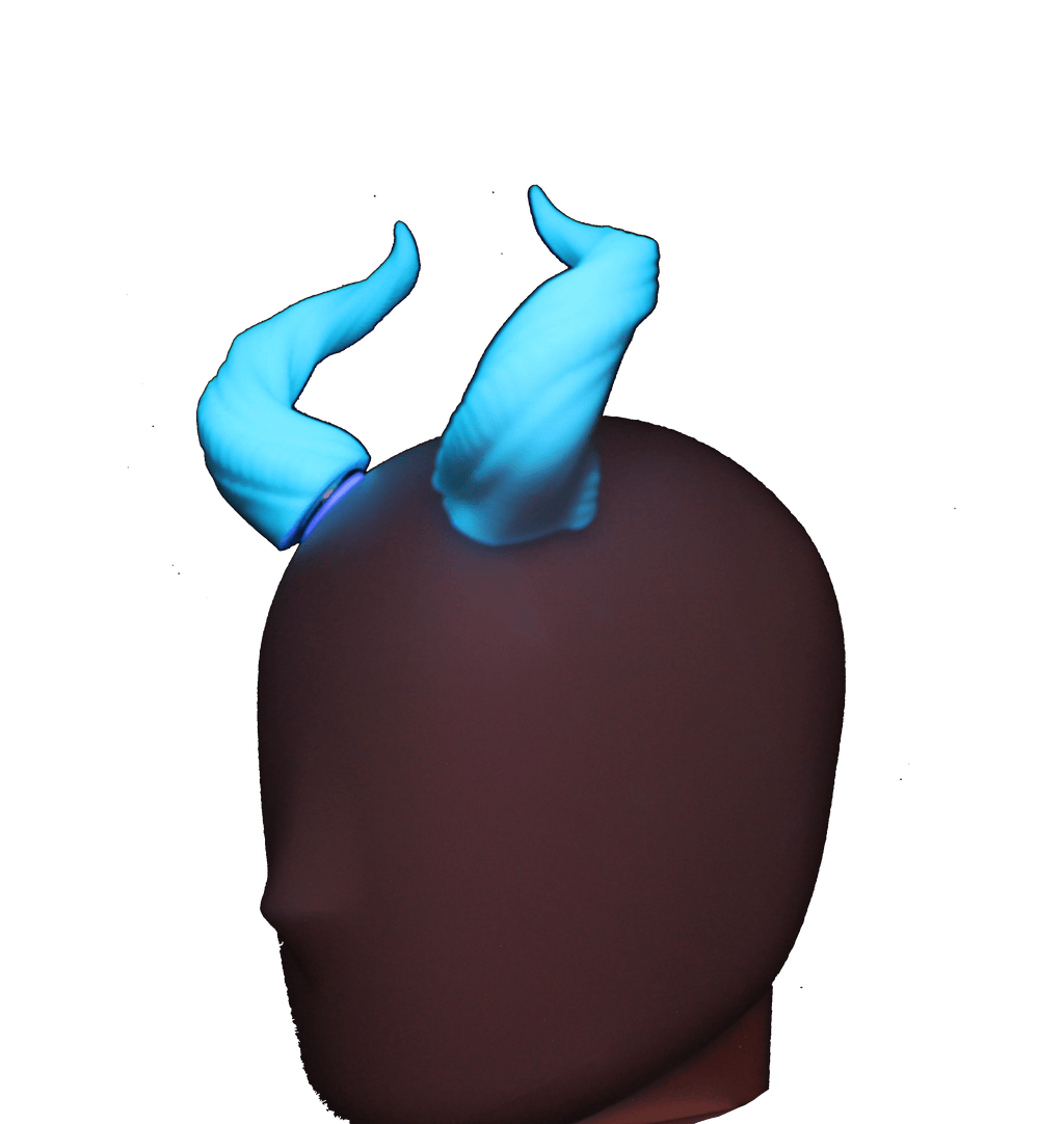 Hrar Magnetic Cosplay Orc Horns - Www.Shopthatapp.ca