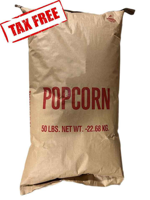 50 lbs Bulk White Hull-less Popcorn Kernels (Product of Canada)