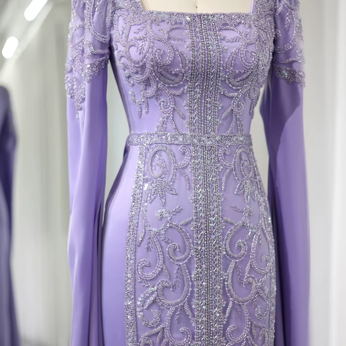 Kaftan style cape sleeves gown - Www.Shopthatapp.ca