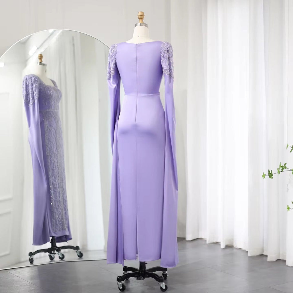 Kaftan style cape sleeves gown - Www.Shopthatapp.ca