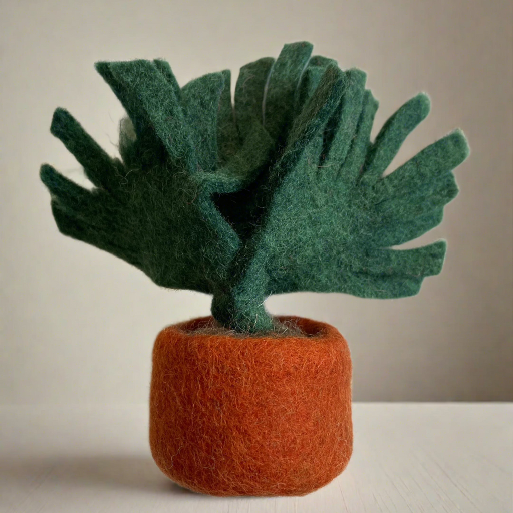 Felt Green Leaf Decor for Elegant Home Accents - Shopthatapp.ca