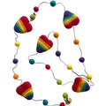 String Of Rainbow Hearts - Colorful Home Decor for Joyful Spaces with Rainbow Hearts String - Shopthatapp.ca