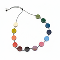 Long Wooden Rainbow Necklace - Shopthatapp.ca