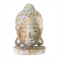 Hand Carved Buddha Head - Exquisite Home Decor and Spiritual Symbol - Shopthatapp.ca