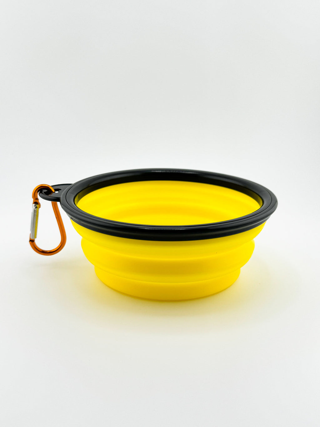 YELLOW Foldable Dog Bowl - Www.Shopthatapp.ca
