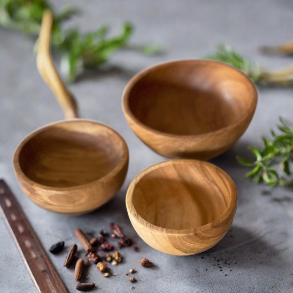 Wooden Spice Bowl - Shopthatapp.ca