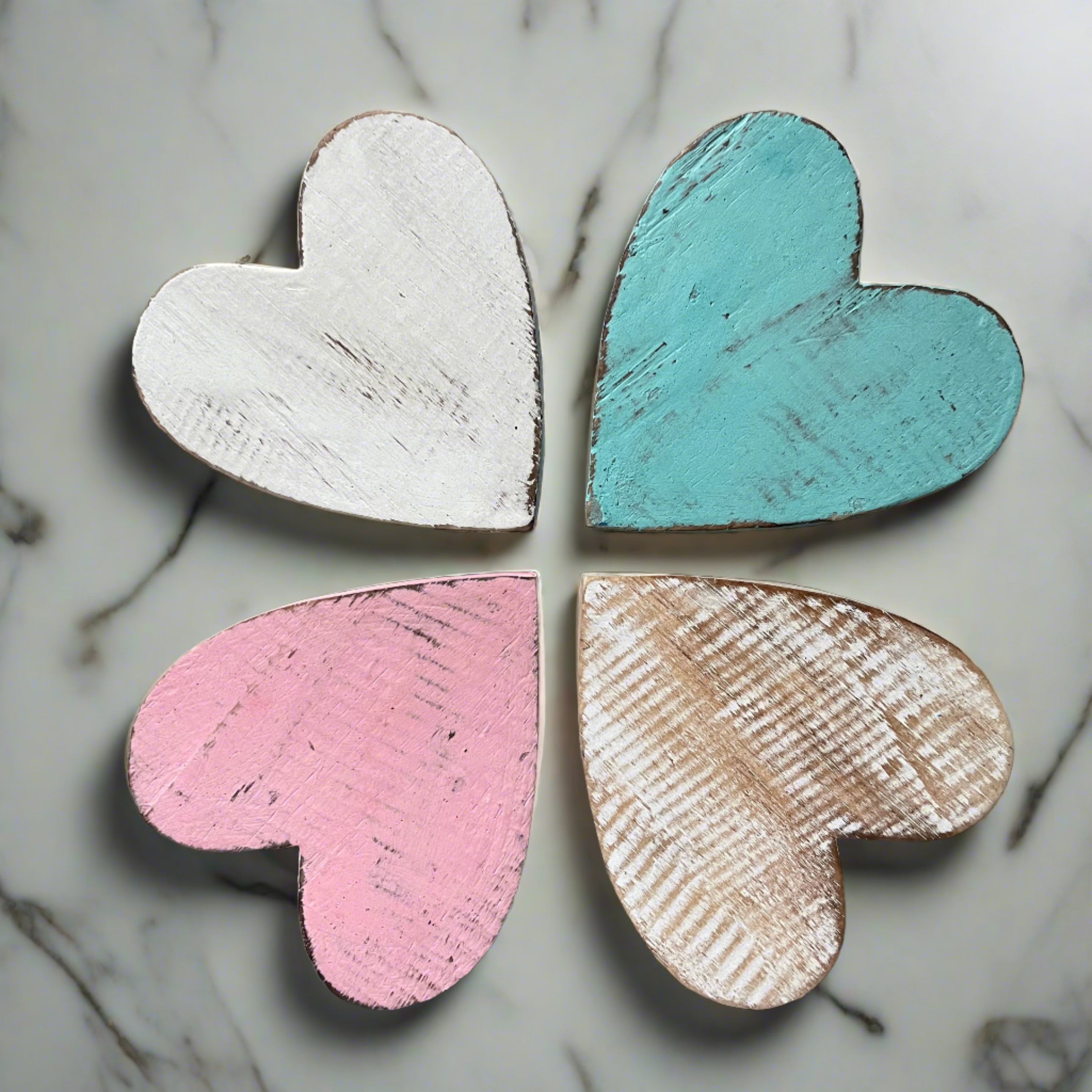 Wooden Heart Coaster - Shopthatapp.ca