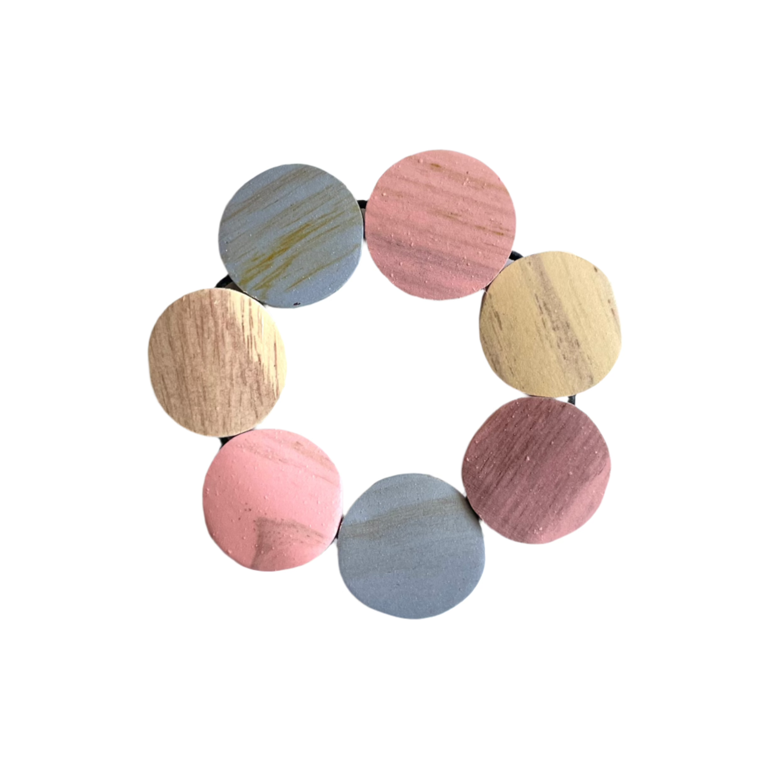 Elasticated Wooden Bracelet - Stylish and Comfortable Accessories for Everyday Wear - Shopthatapp.ca