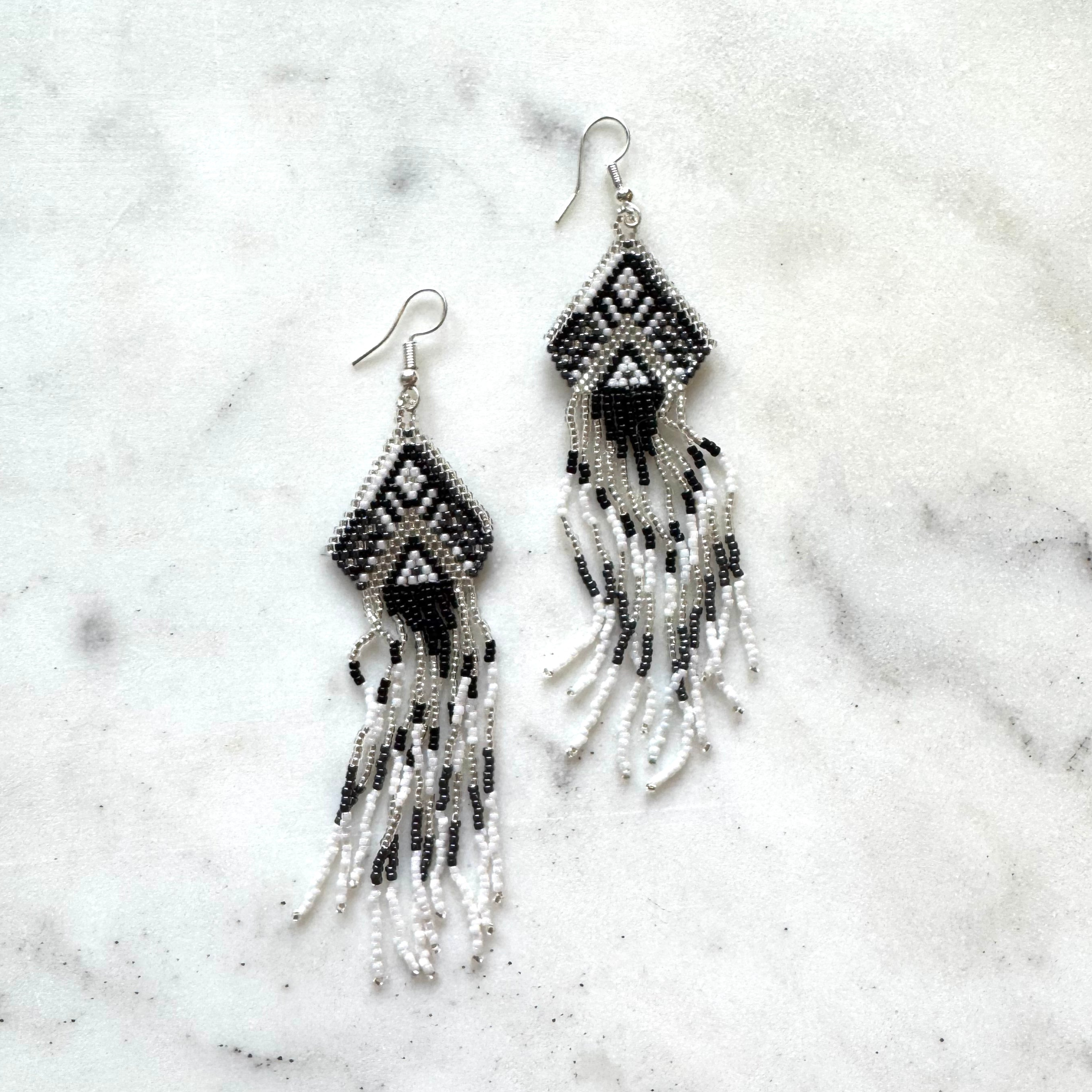 Beaded Aztec Earrings for a Unique Bohemian Look - Shopthatapp.ca