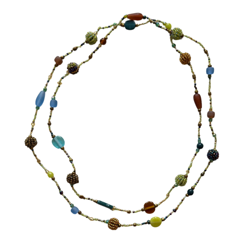Small Beaded Ball Necklace - Shopthatapp.ca