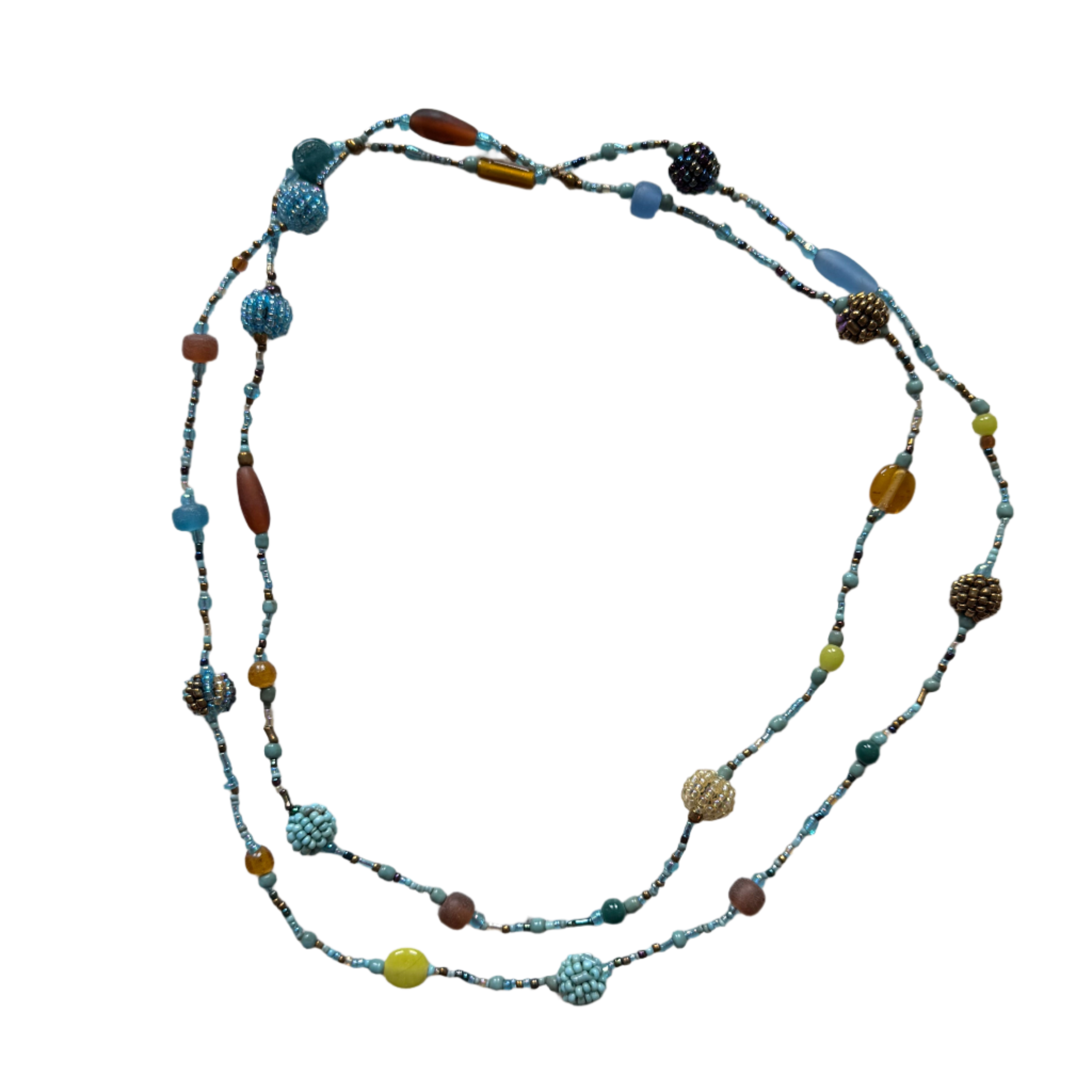 Small Beaded Ball Necklace - Shopthatapp.ca