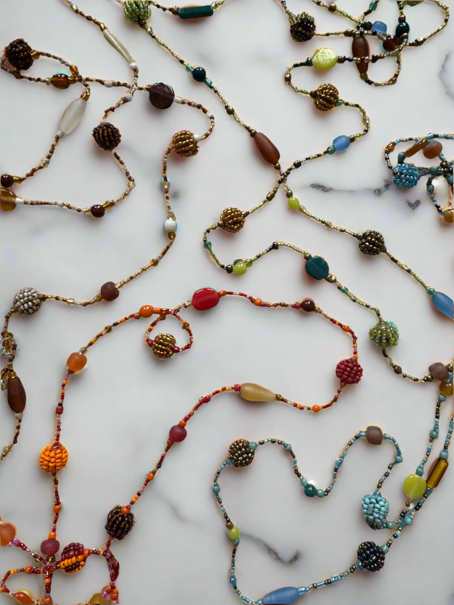 Small Beaded Ball Necklace - Shopthatapp.ca