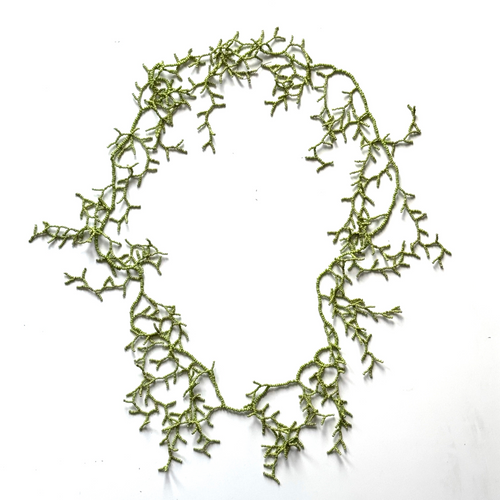 Beaded Seaweed Necklace - Unique Handmade Jewelry - Shopthatapp.ca