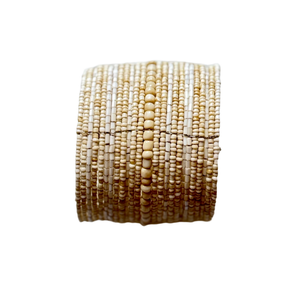 Simple Beaded Cuff Bracelet for Effortless Style and Versatile Wear - Shopthatapp.ca