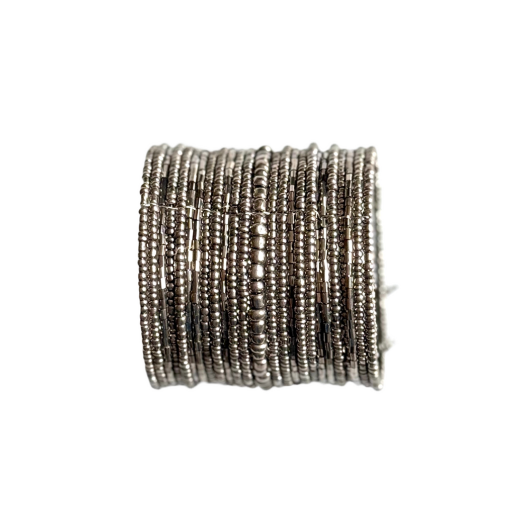Simple Beaded Cuff Bracelet for Effortless Style and Versatile Wear - Shopthatapp.ca