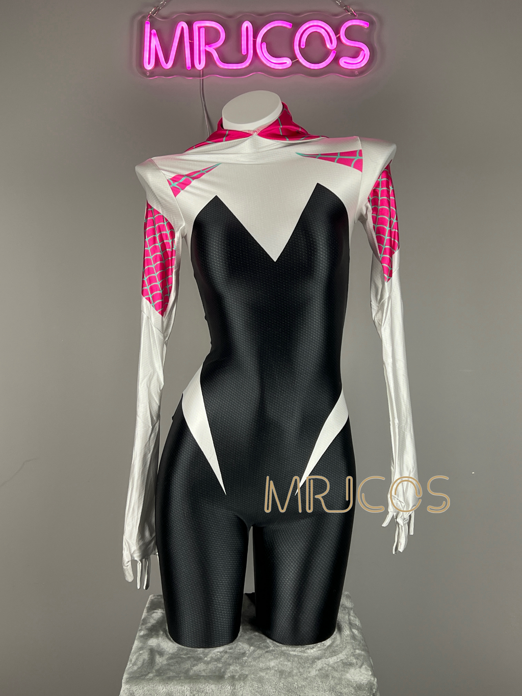 Woman Super Hero Spandex Cosplay Full Bodysuit Halloween Costume Zentai - Shopthatapp.ca