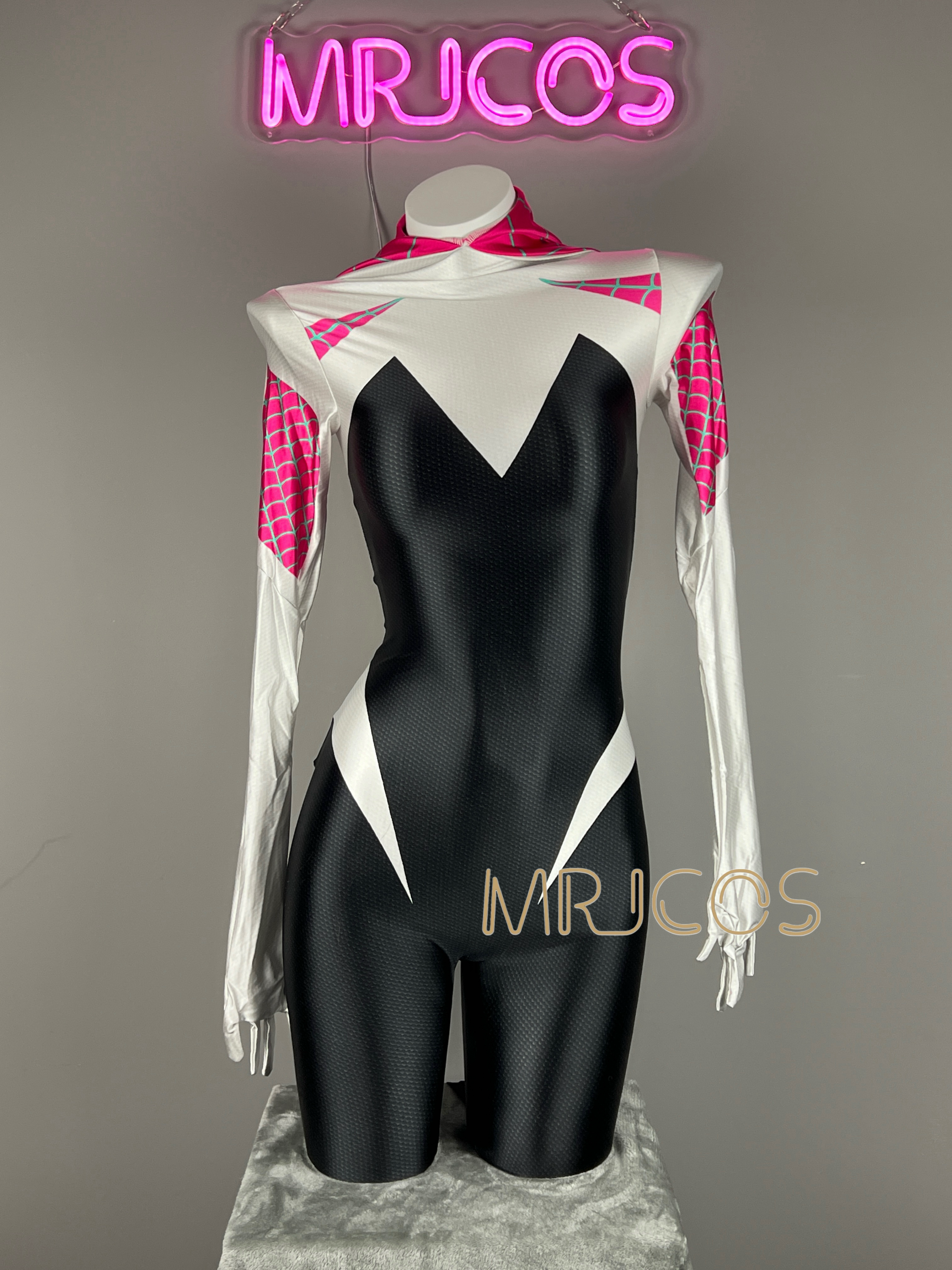 Woman Super Hero Spandex Cosplay Full Bodysuit Halloween Costume Zentai - Shopthatapp.ca