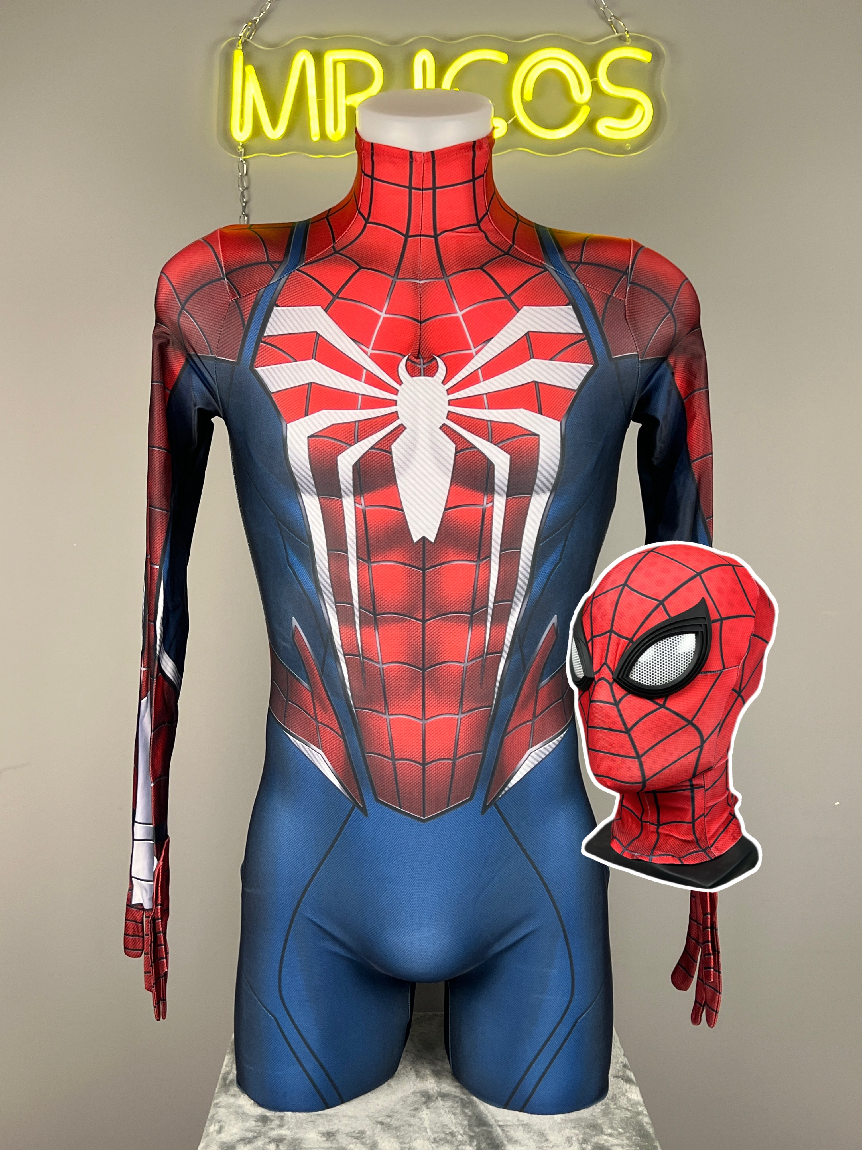 Super Hero Spider Cosplay Full Bodysuit Halloween Costume Zentai - Shopthatapp.ca