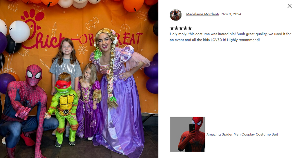Super Hero Amazing Spider Cosplay Full Bodysuit Halloween Costume Zentai - Shopthatapp.ca