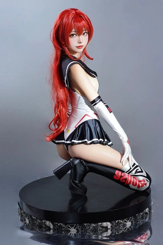 Japanese Anime Girl Spandex Swimwear Racing Suit Wet Suit Race Queen Costume - Shopthatapp.ca