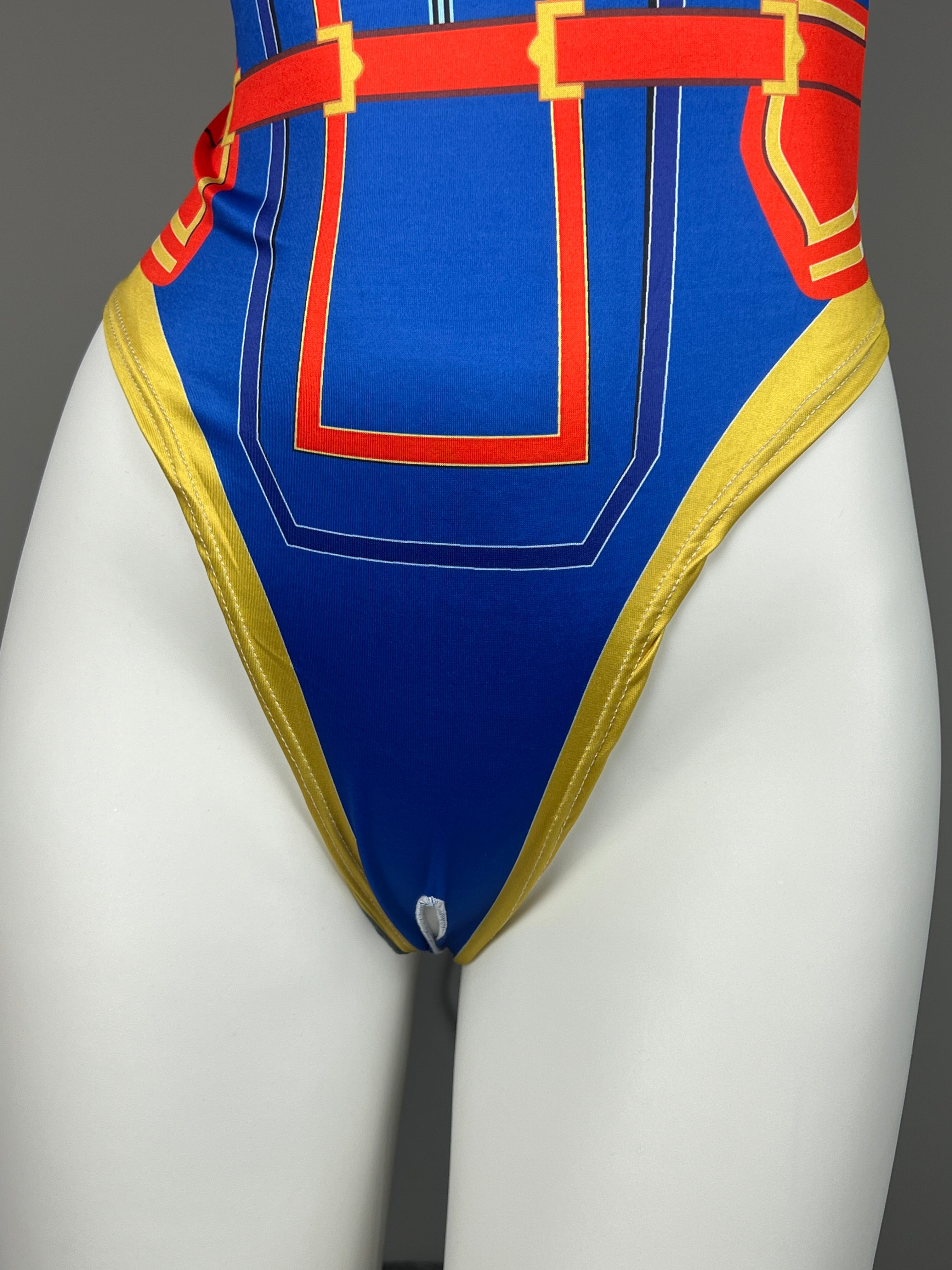 Super Hero Crotchless Cosplay BodySuit Lingerie Costume - Shopthatapp.ca